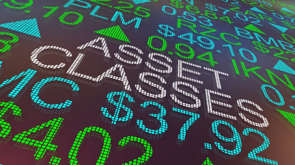 Asset classes typically available within superannuation Diversa